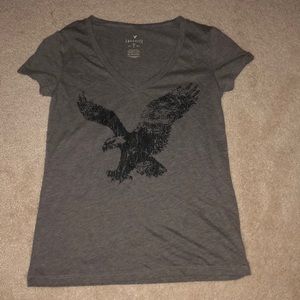 American Eagle Grey T Shirt